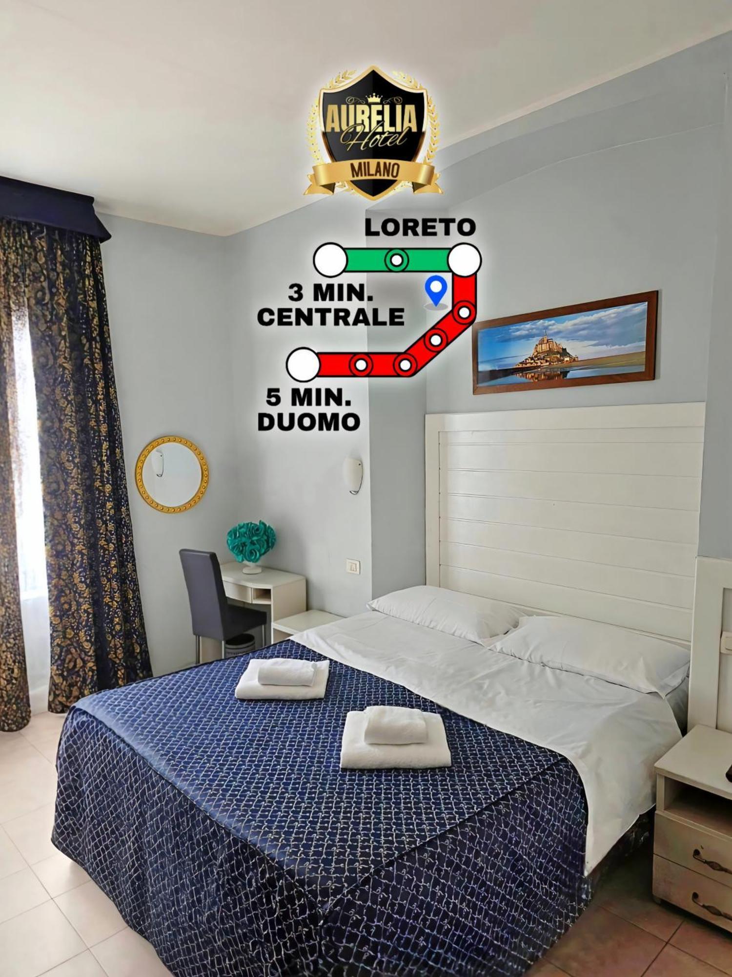 Hotel Aurelia Milano Centrale Kültér fotó